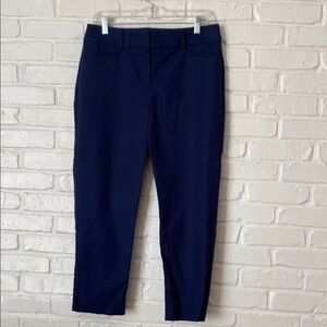 Loft Dark Blue Julie Riviera Women's Pants - 8